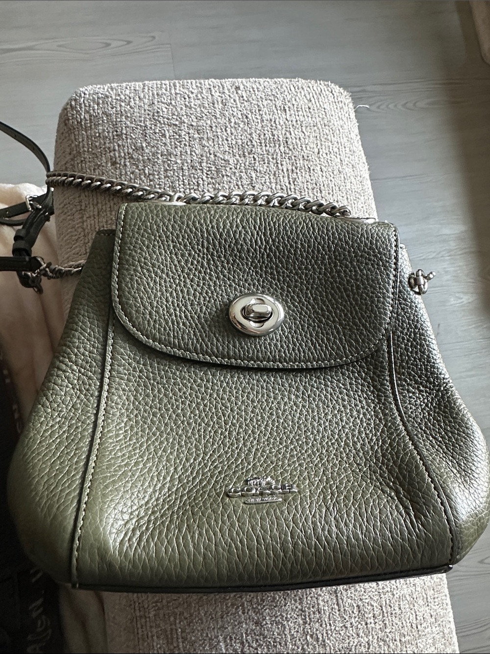 Coach Convertible Mini Leather Backpack - Picture 3 of 6